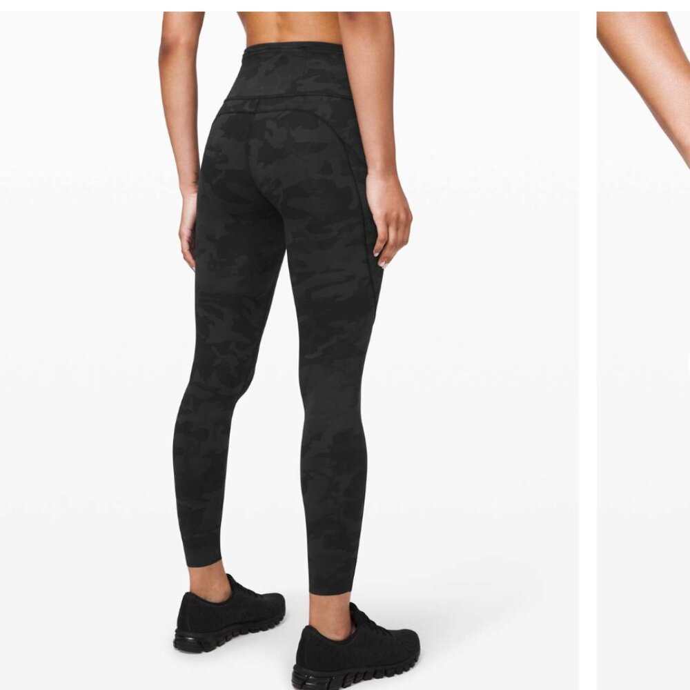 Lululemon Fast and Free Tight II 25" leggings Nulux Incognito Camo 4